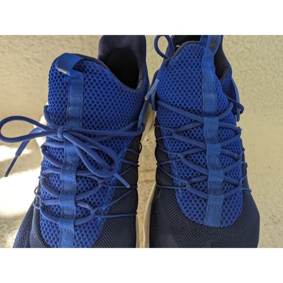 Nike Darwin mens shoes Blue/White/ Black Sz 12 - Picture 9 of 10